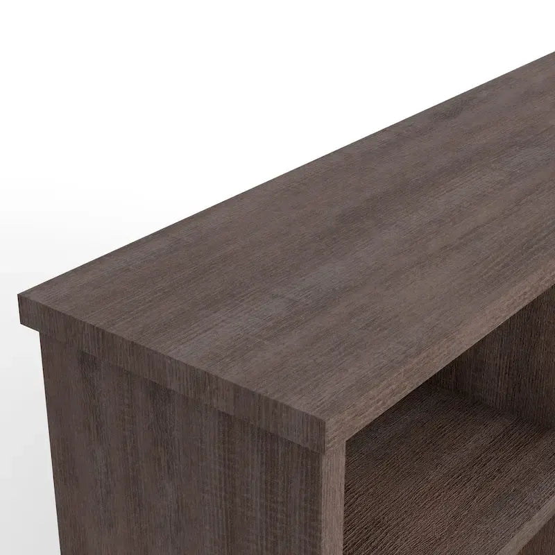 Transitional 6-Shelf Bookcase Headboard in MDF - Twin or Full Size