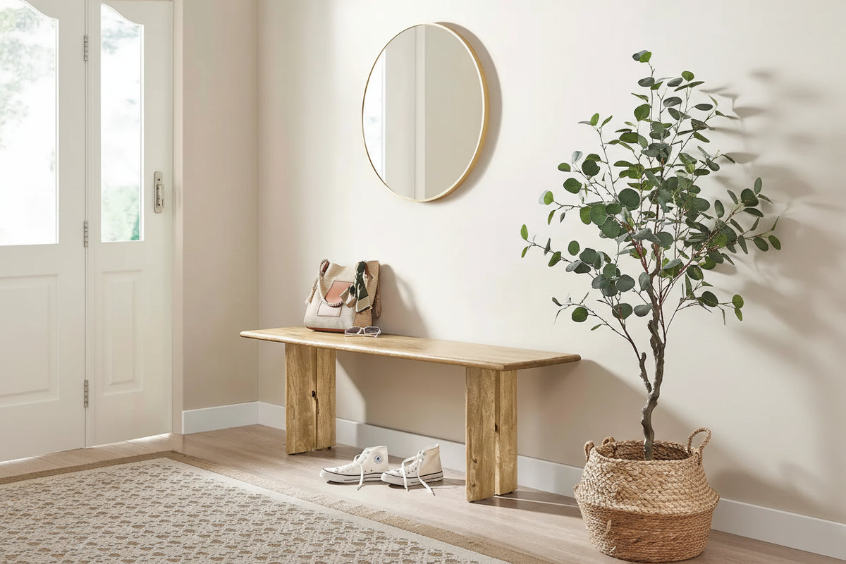 Amistad 58 Wood Bench