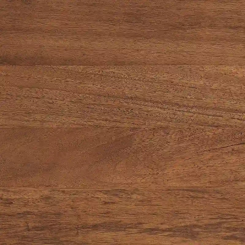 58-Inch Solid Mango Wood Dining Bench with Non-Marking Foot Pads