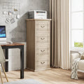 51-Inch Tall 4-Drawer File Cabinet, Wood Vertical Filing Cabinet for A4 /Letter Size